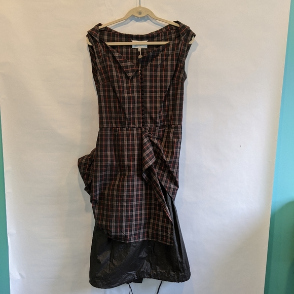 Maison Margiela cotton plaid dress 4 (40 IT) BNWT - Picture 3 of 10